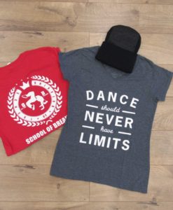 Dance Should Never Have Limits Shirt - Men's Vneck - Heather Blue