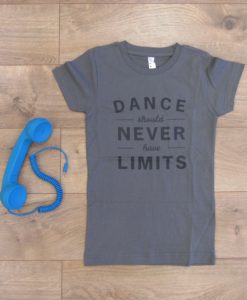 Dance Should Never Have Limits Shirt - Youth Crewneck - Dark Grey