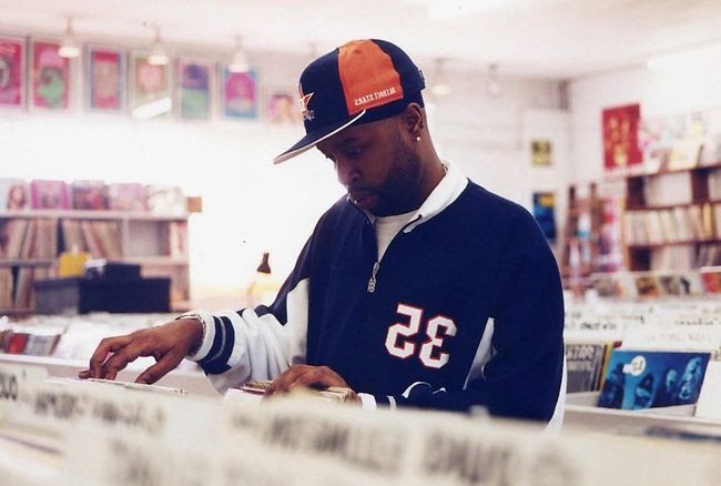 J-Dilla searching through records