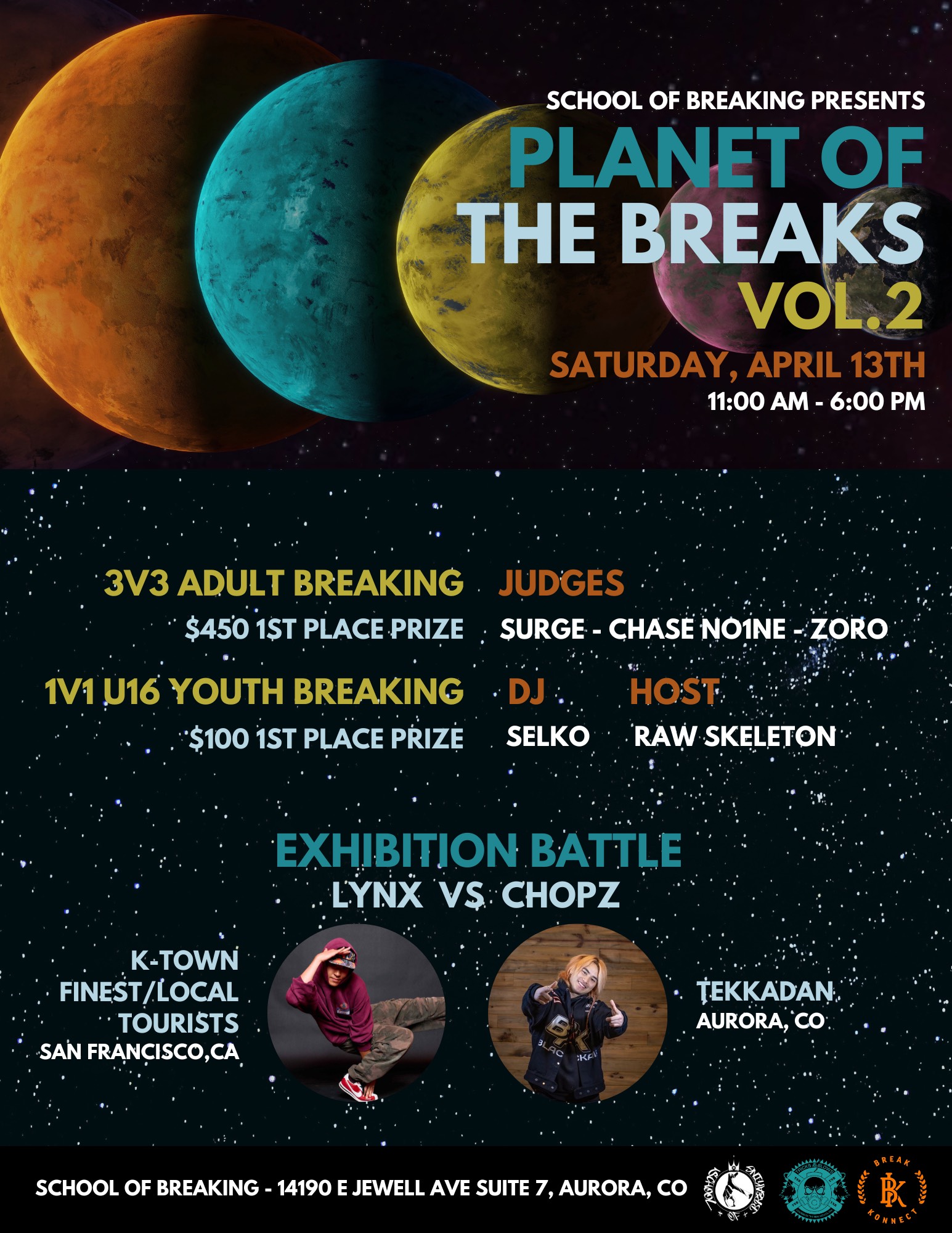 Planet of the Breaks Vol 2 – School Of Breaking