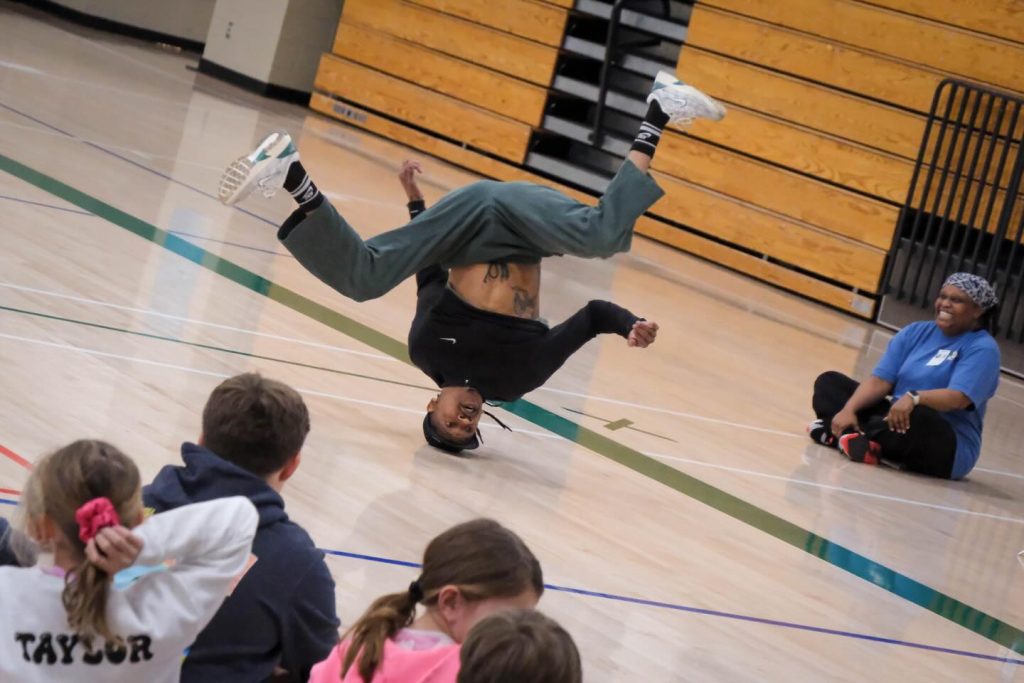Graland Country Day School Community Day Breakdancing Assembly